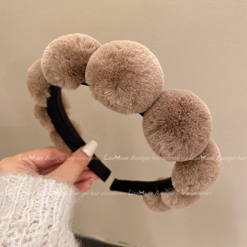 City Girl - Retro Plush Headband