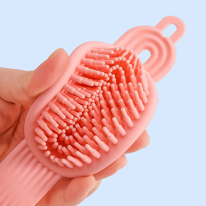 Double-Sided Shower Hair Brush & Massager