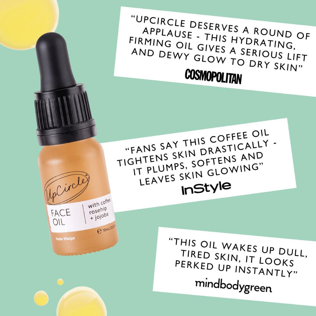 UpCircle - Organic Face Oil with Coffee Extact - Travel Size