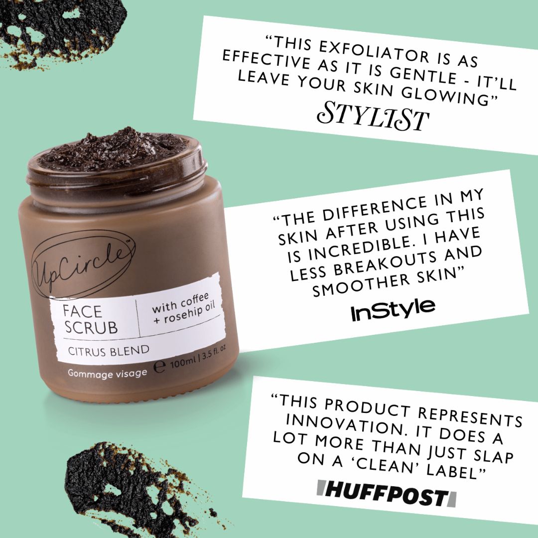 UpCircle - Natural Face Scrub – Citrus Blend for Dry Skin