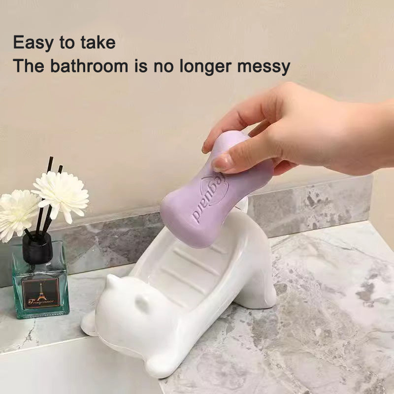 Cat - Cute Cat Soap Holder