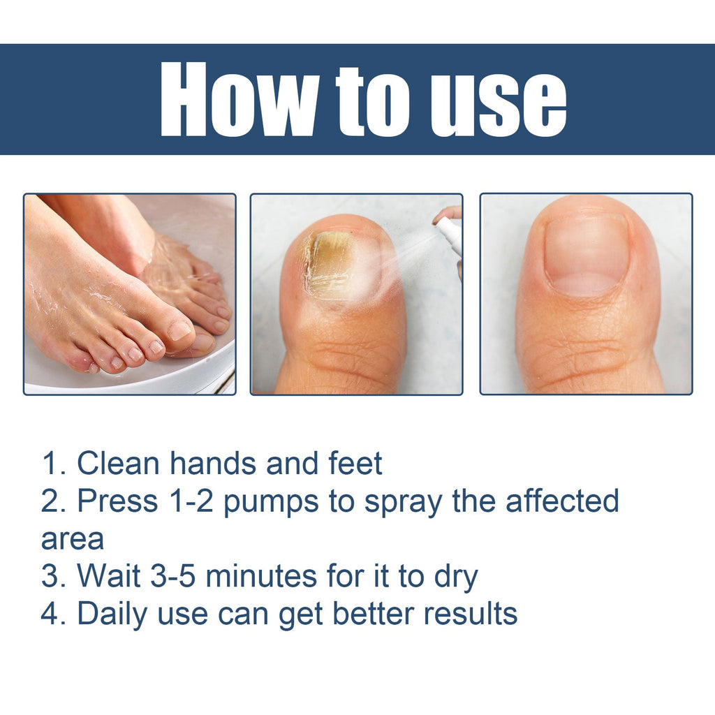 South Moon - Gray Nail Foot Spray