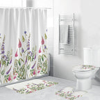 Bohemian Style - 3D Polyester Waterproof and Mold Proof Bathroom Sets