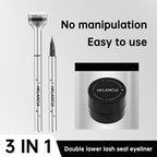 HKLancui -  2 in 1 Magic Gel & Liquid Eye Liner Waterproof