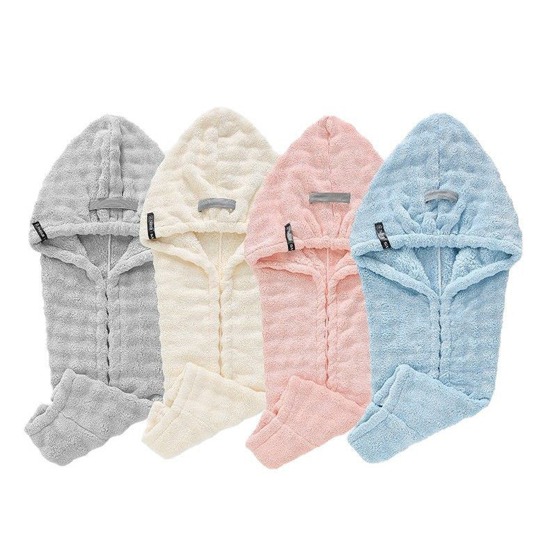 French Style Dry Hair Cap for Adults - Extra Large and Thick