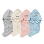 French Style Dry Hair Cap for Adults - Extra Large and Thick