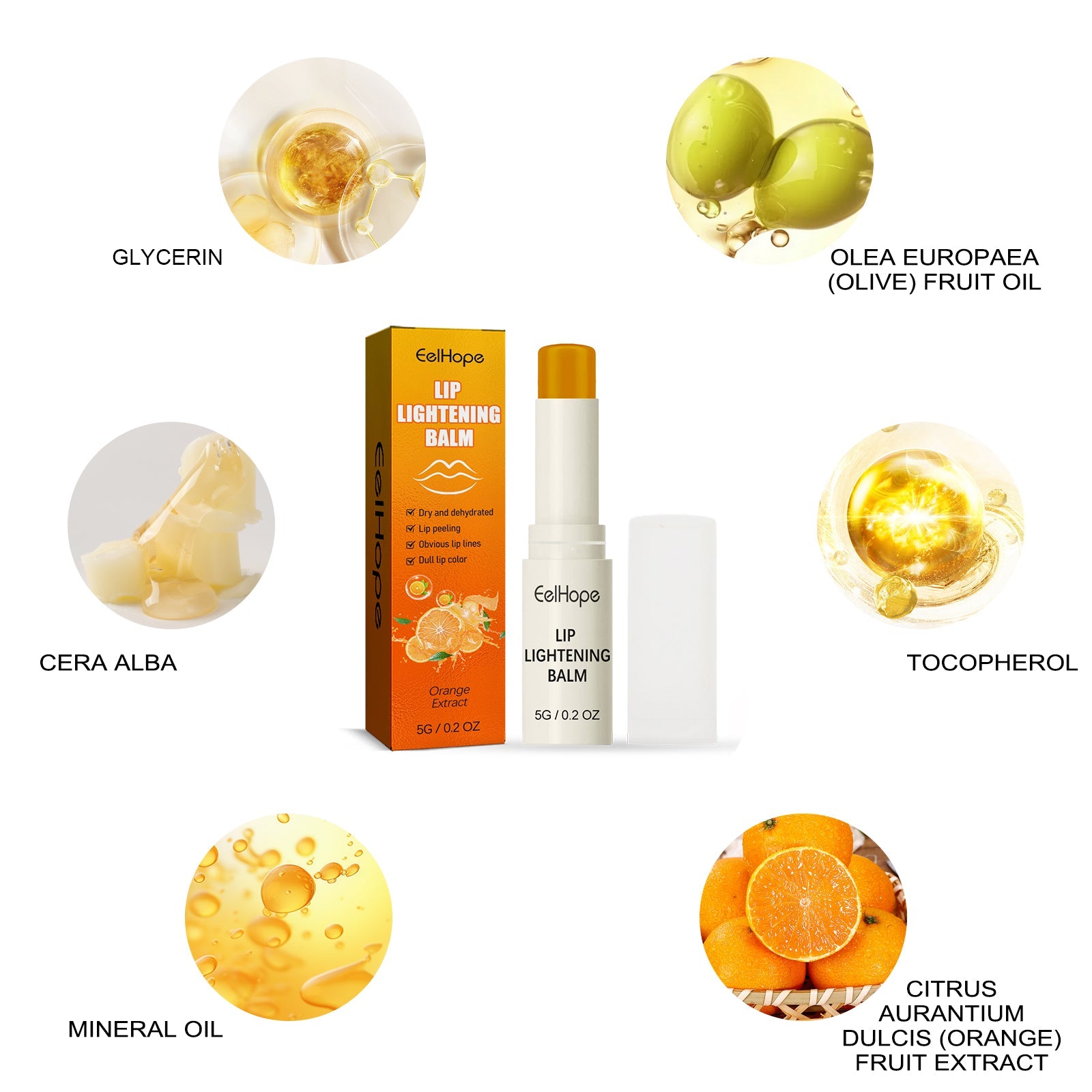 EelHope - Lip Lightening Balm