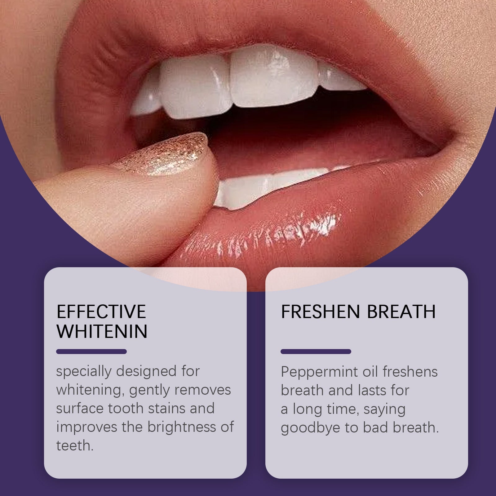 Oralhoe - Purple Pearl Color Correcting Solution Toothpaste