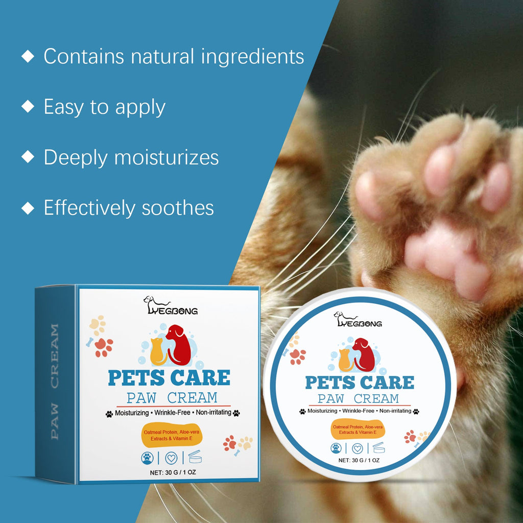 Yegbong - Pets Care Paw Cream For Dogs And Cats Deep Moisturizing