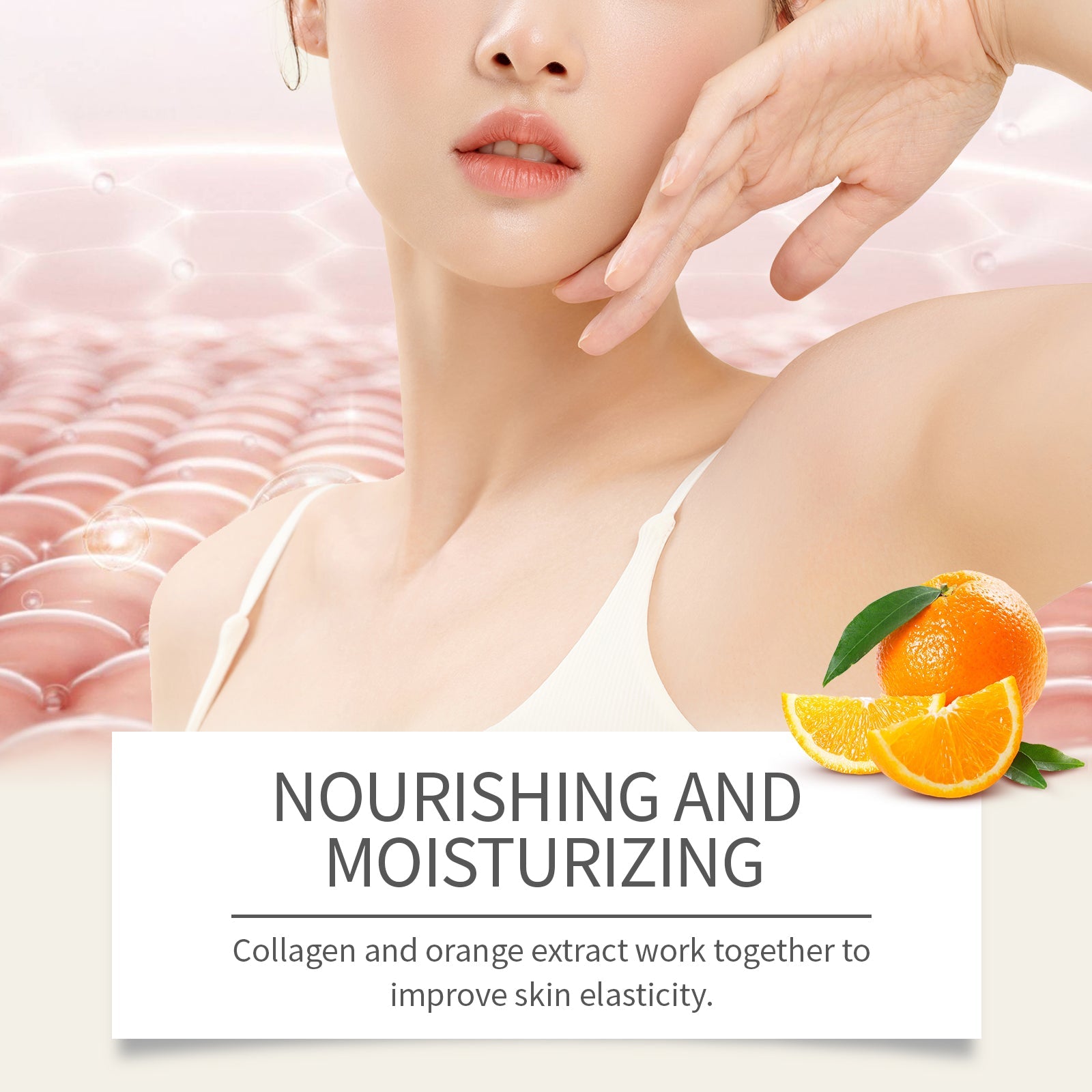 OceAura - Body Clear Scrub with Vitamin C, Collagen & Mint