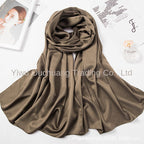 Hijab - Large Matte Satin Silk Headscarf