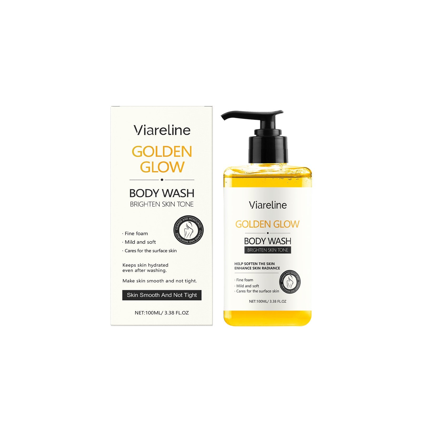 Viareline - Golden Glow Body Wash