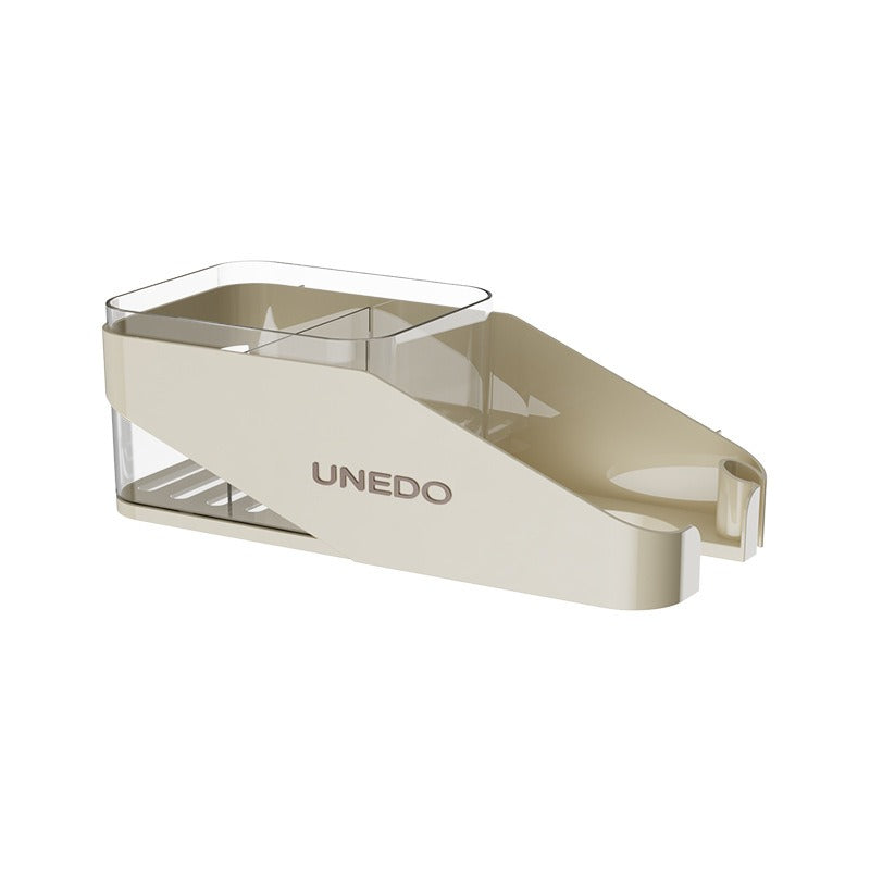 Cream - Hair Dryer Storage Rack