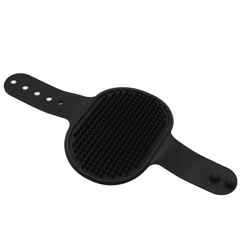 Soft Rubber Pet Brush - Pet Bath Silicone Comb Hair Remover & Massager
