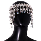 Water Falls - Diamond Tassel Headpiece