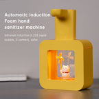 Cute Cat Rechargeable Touchless Automatic Soap Dispenser 400ml with Night Light