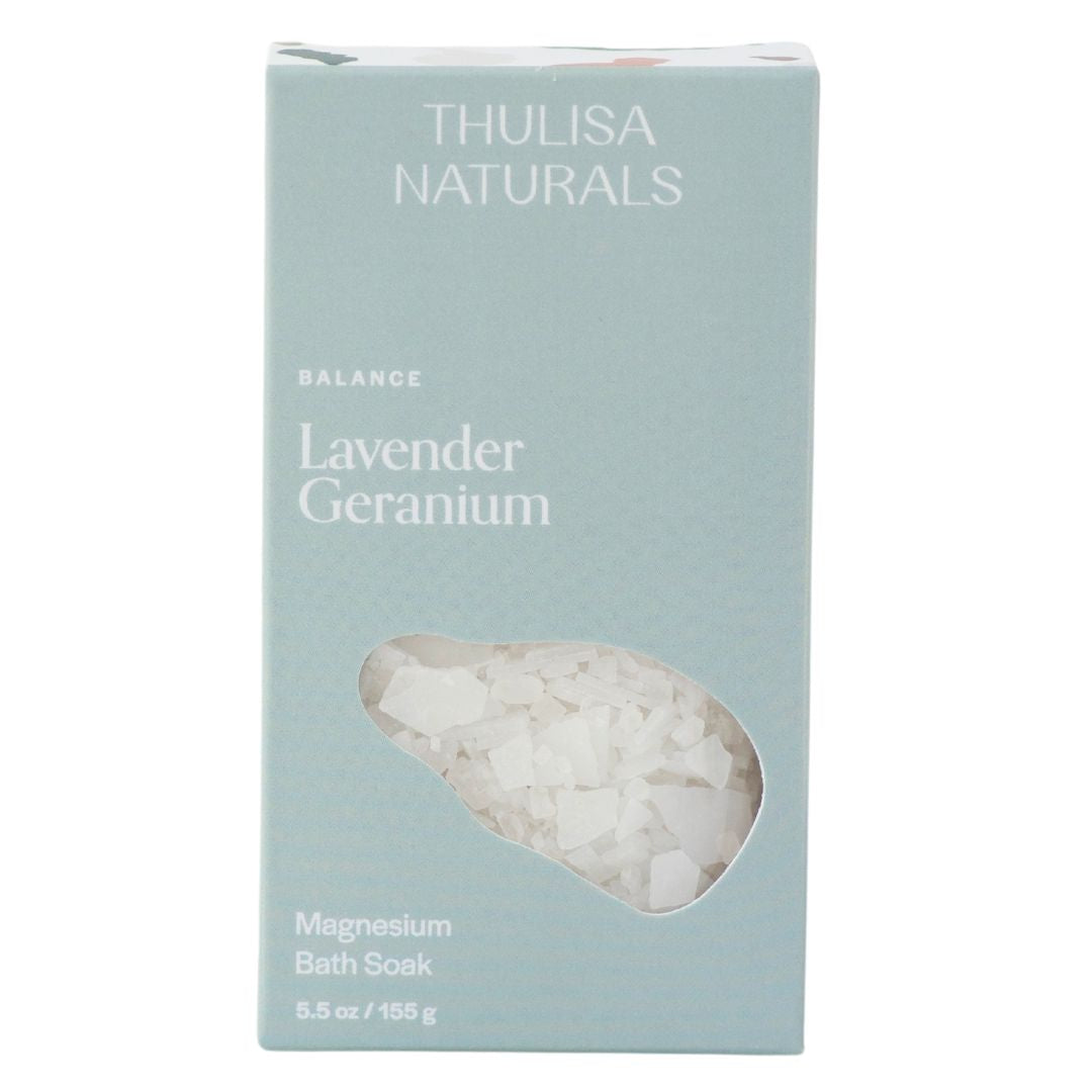 Thulisa Naturals - Calming Lavender Geranium Magnesium Bath Soak
