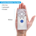 Mesh Nebulizer - Silent Ultrasonic Steaming Inhaler USB Charging