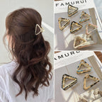 Chic Geometric - Metal Hair Clamps
