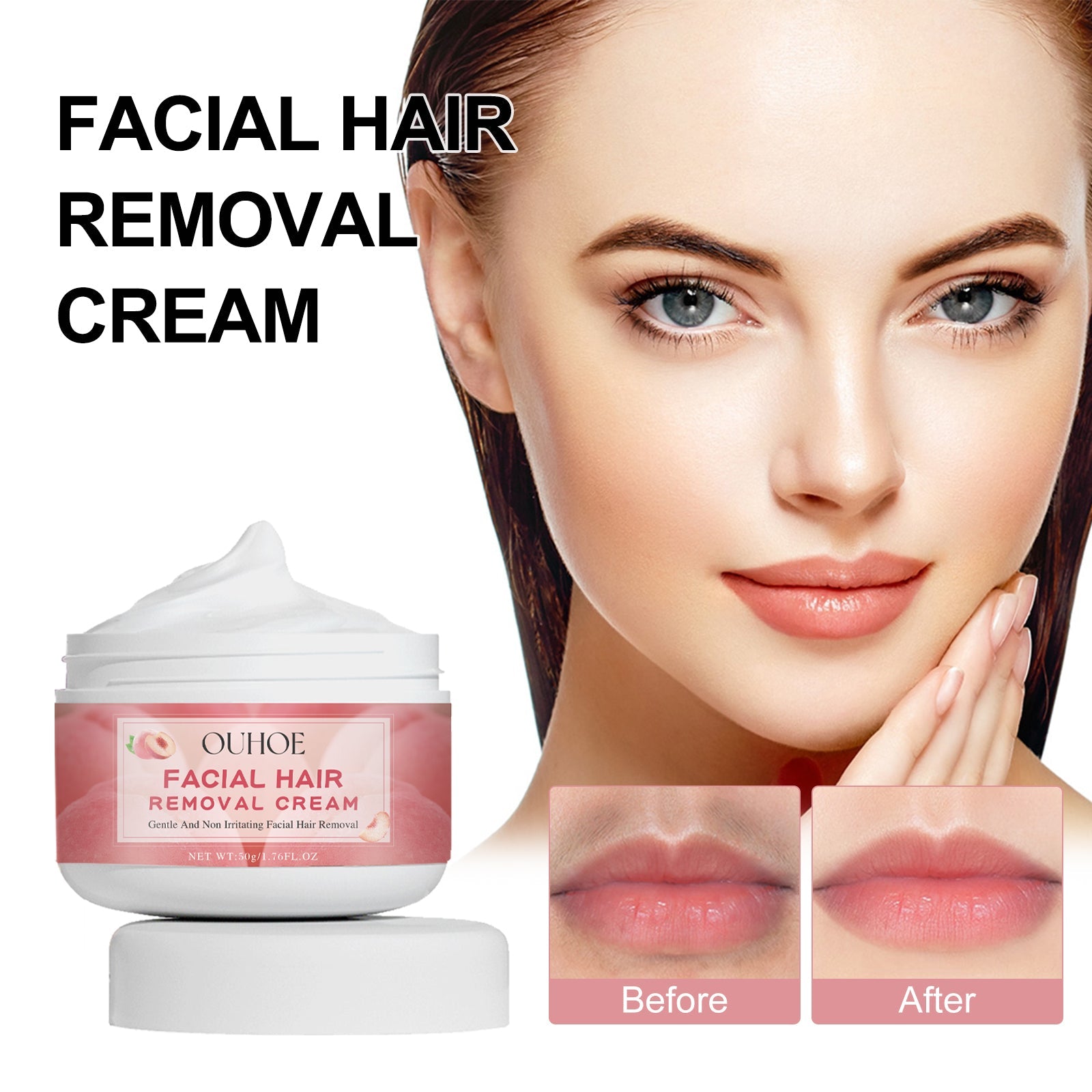 Ouhoe - Peach Hair Removal Cream