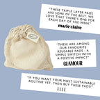 UpCircle - Bamboo + Cotton Makeup Pads