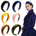 Classic - Wide Edge Velvet Sponge Headband