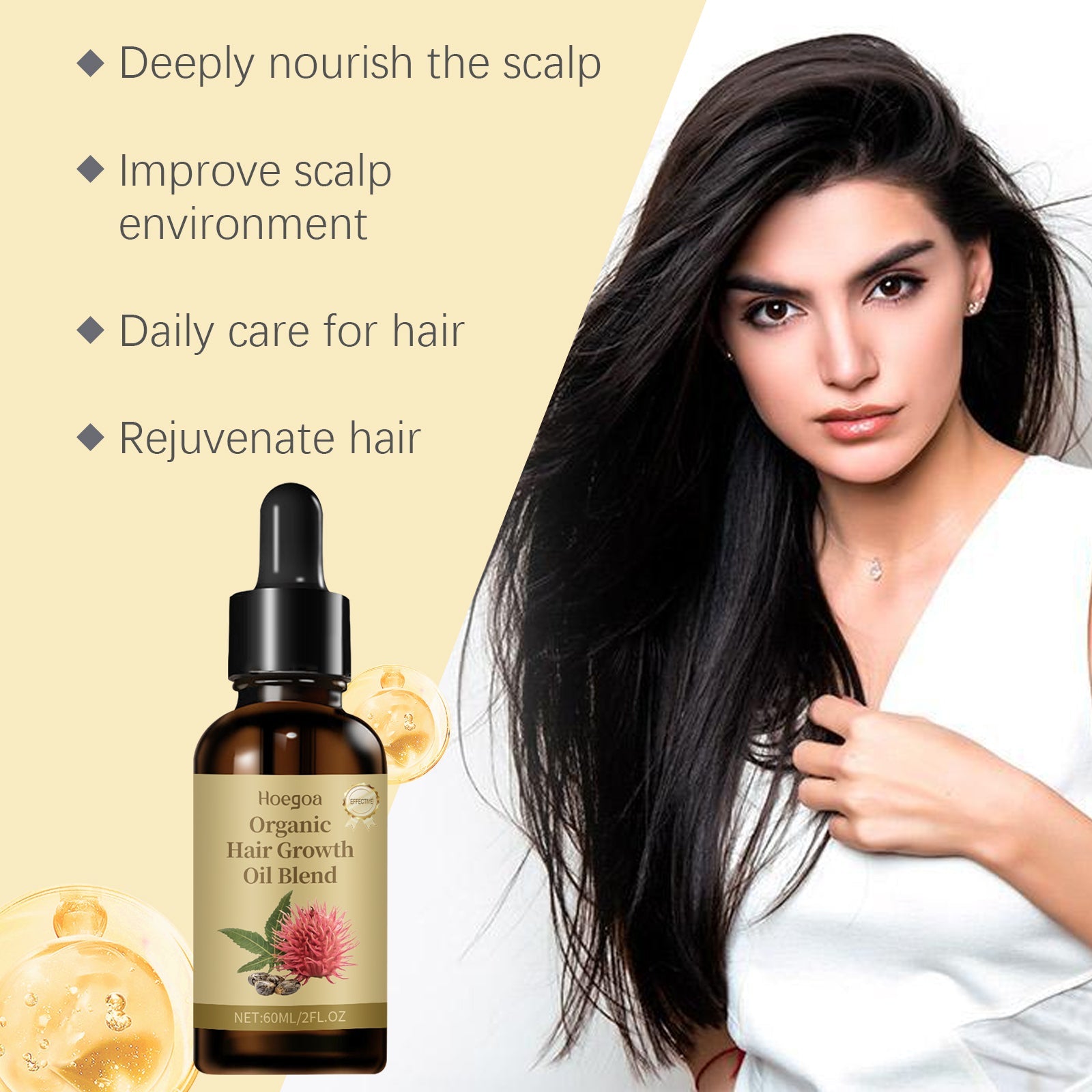 Hoegoa - Organic Hair Growth Blend
