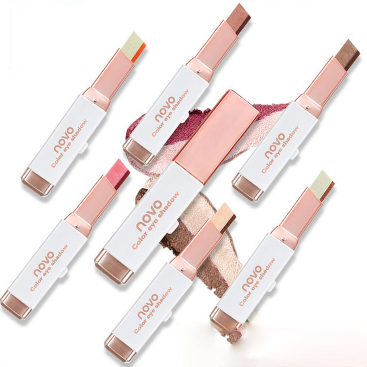 Novo - Color Eyeshadow Stereo Gradient Shimmer Double Color Cream Stick