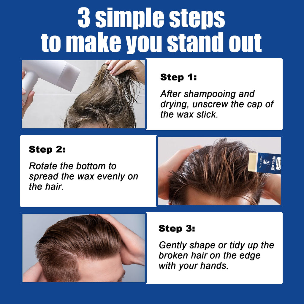 East Moon - Men's Hair Wax Stick