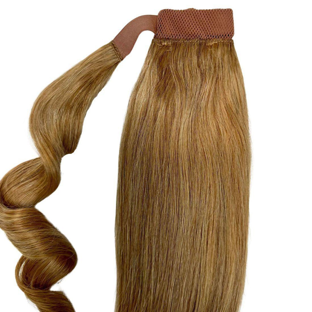 Private Label - Honey Blonde 100% Human Hair Ponytail Extension