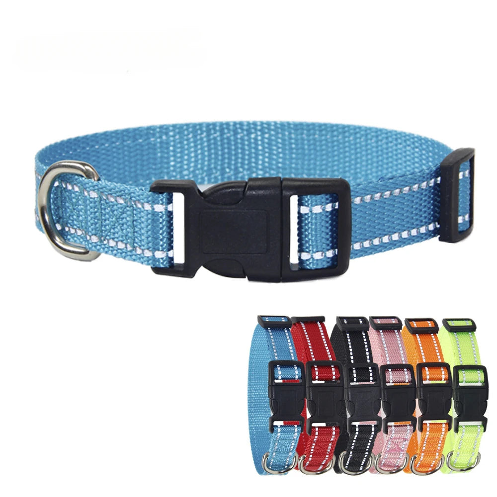 Pet Accessories Set - Nylon Dog Collar and Leash Set