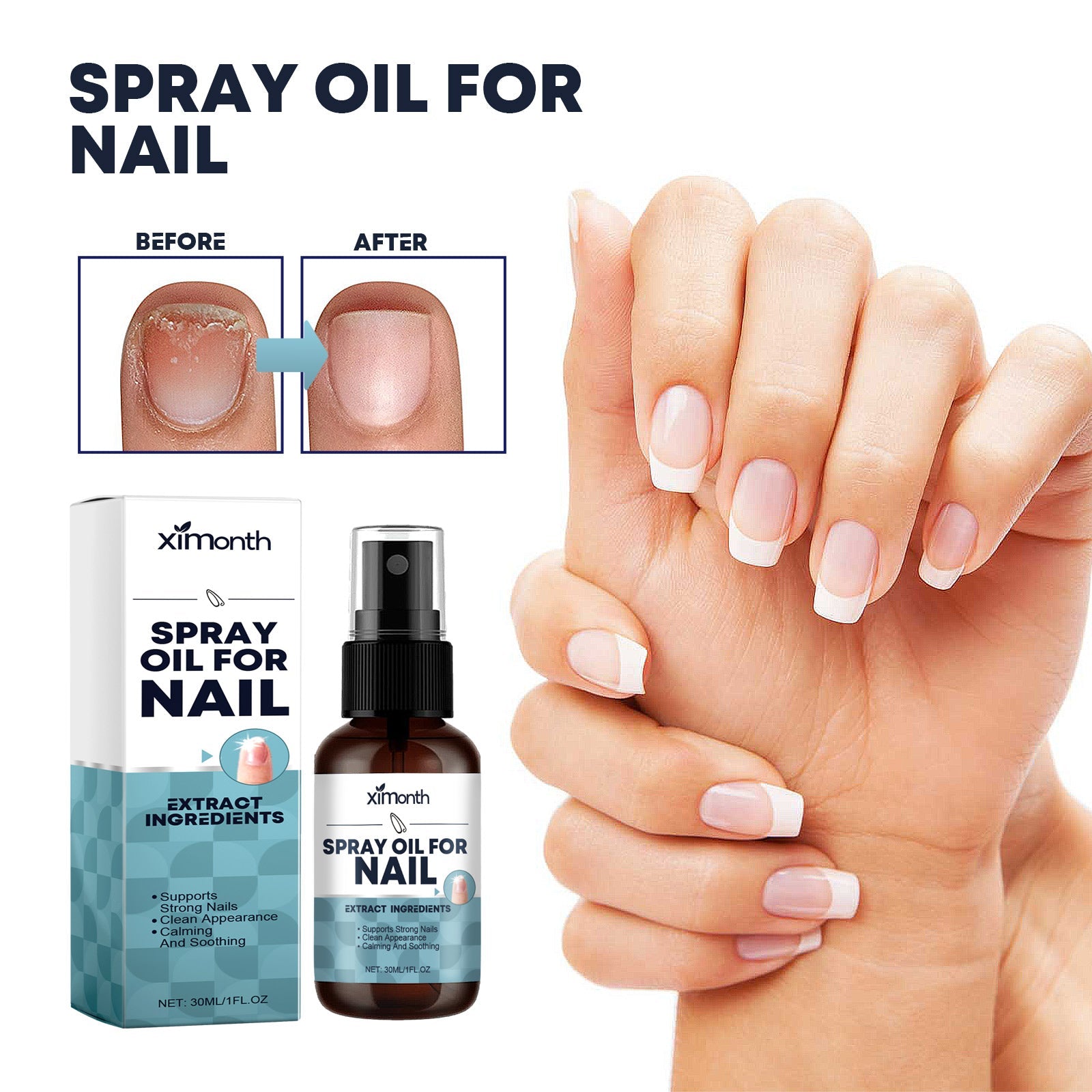 XiMonth - Spray Oil for Nails