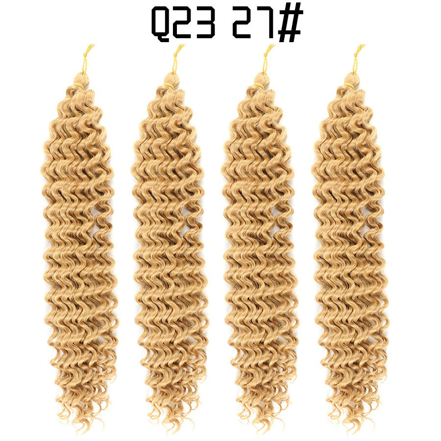 Multi Colored Options - Crochet Hair Deep Wave Latin American Crocher Hair