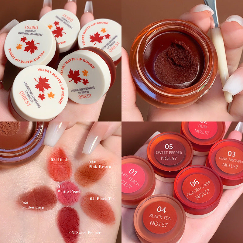 Qibest - Velvet Matte Lip Rouge