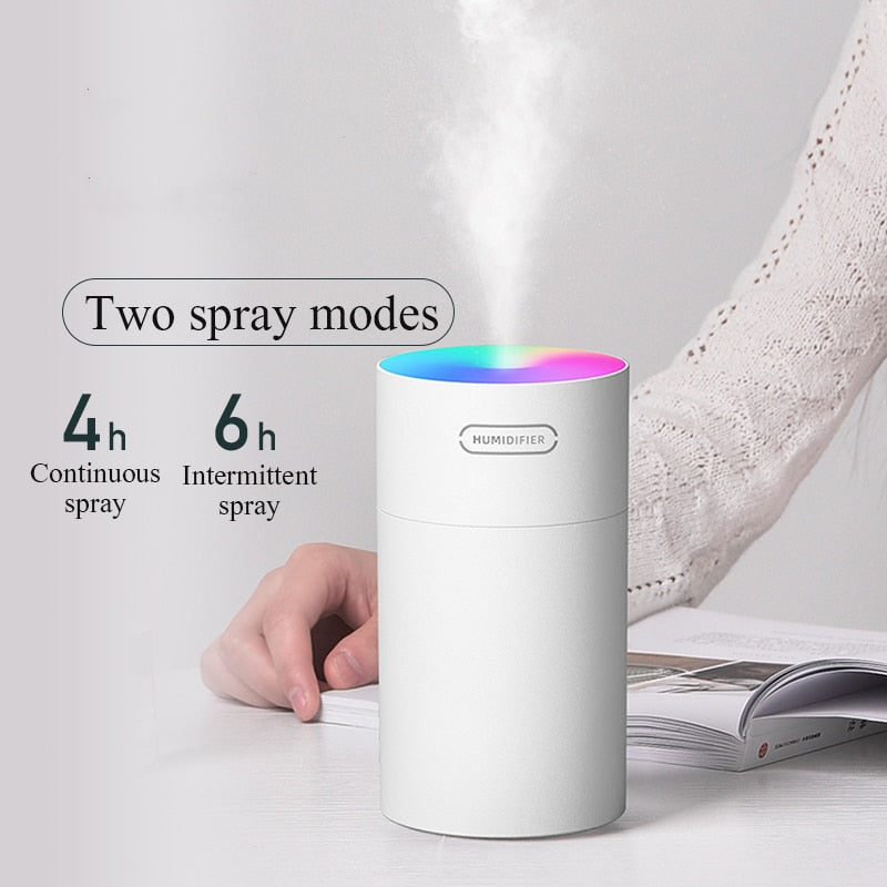 LED Colors - USB Humidifier & Aromatherapy Diffuser