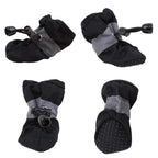 Pet Shoes - 4 Piece Pet Shoes Anti-slip Pet Booties