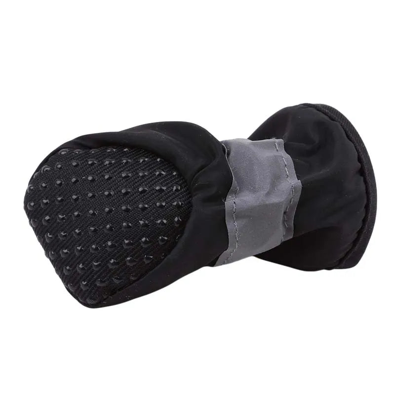 Pet Shoes - 4 Piece Pet Shoes Anti-slip Pet Booties
