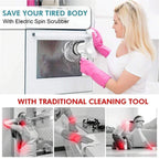Bathroom Spin Scrubber - Electric Spin Scrubber Bathroom Cleaning Power Brush