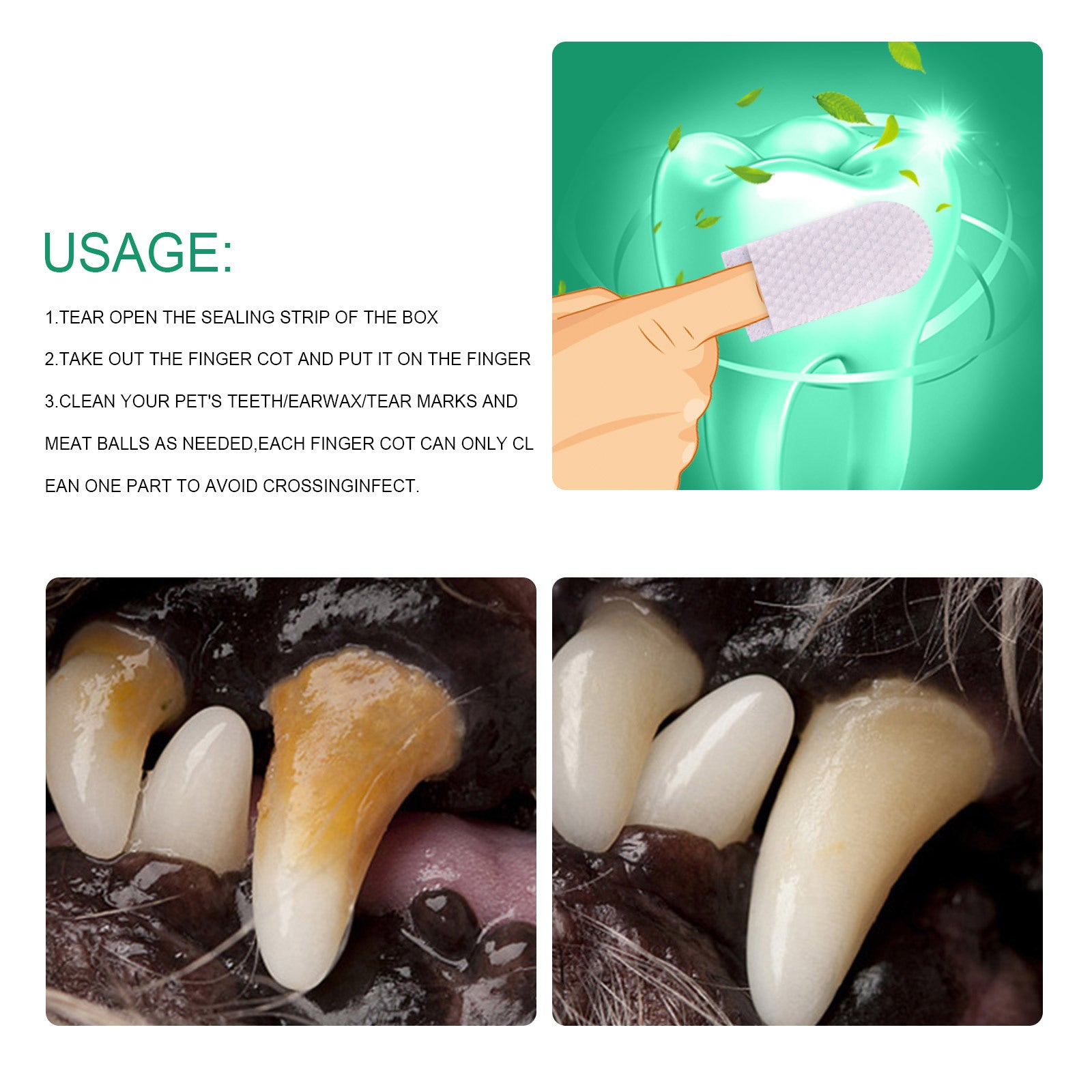 Yegbong - Pet Cleaning Finger Cot