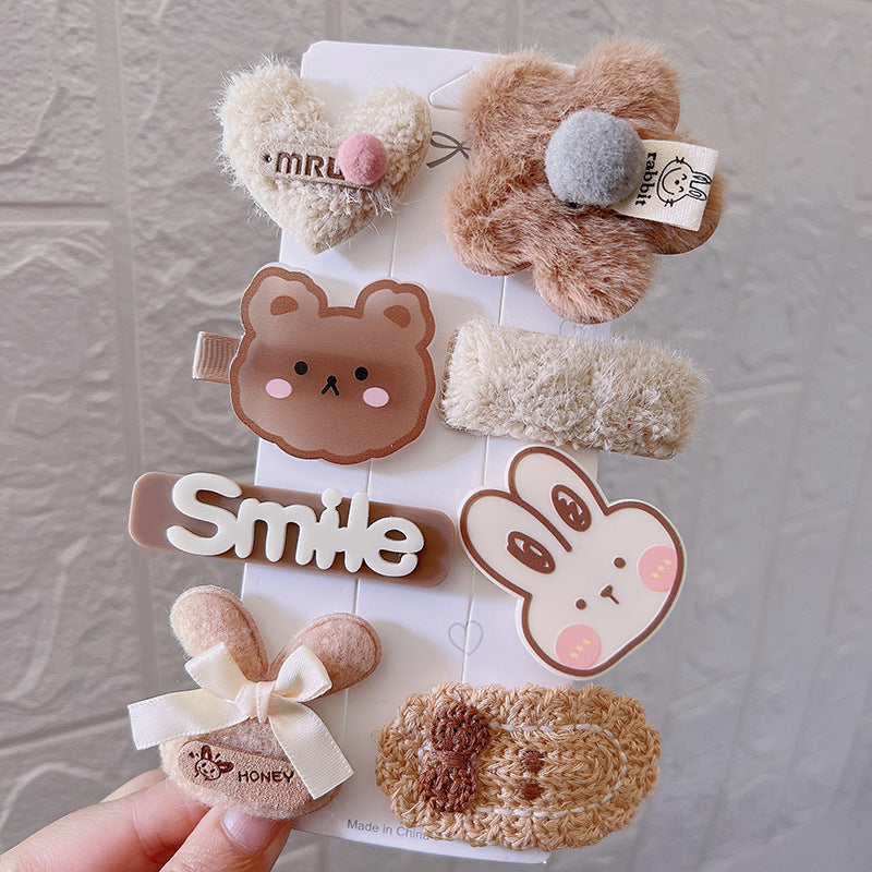 Autumn & Winter - Girls Cute Hair Clips