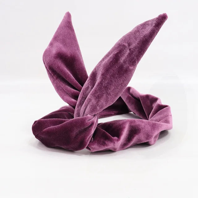 Butterfly Knot - Velvet Headband