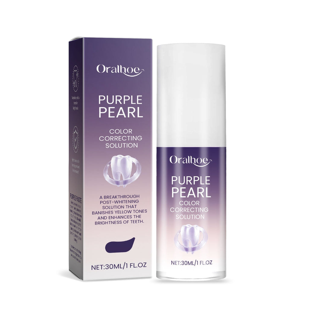 Oralhoe - Purple Pearl Color Correcting Solution Toothpaste