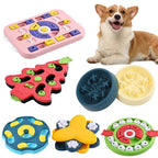 Pet Mental Stimulation Feeders - Puzzle Slow Food Dispenser Non Slip Bowl For Pets