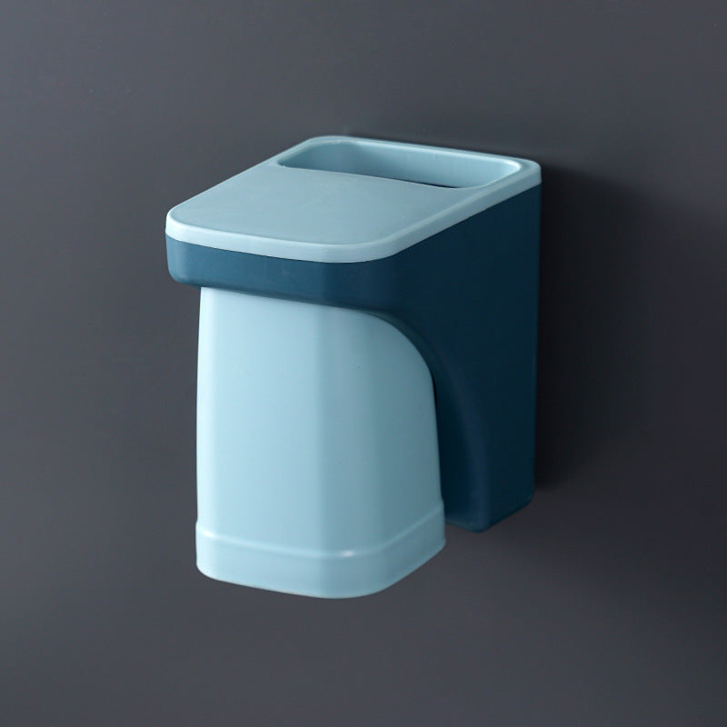 Toothbrush Holder - Mounted Toothbrush & Cup Holder