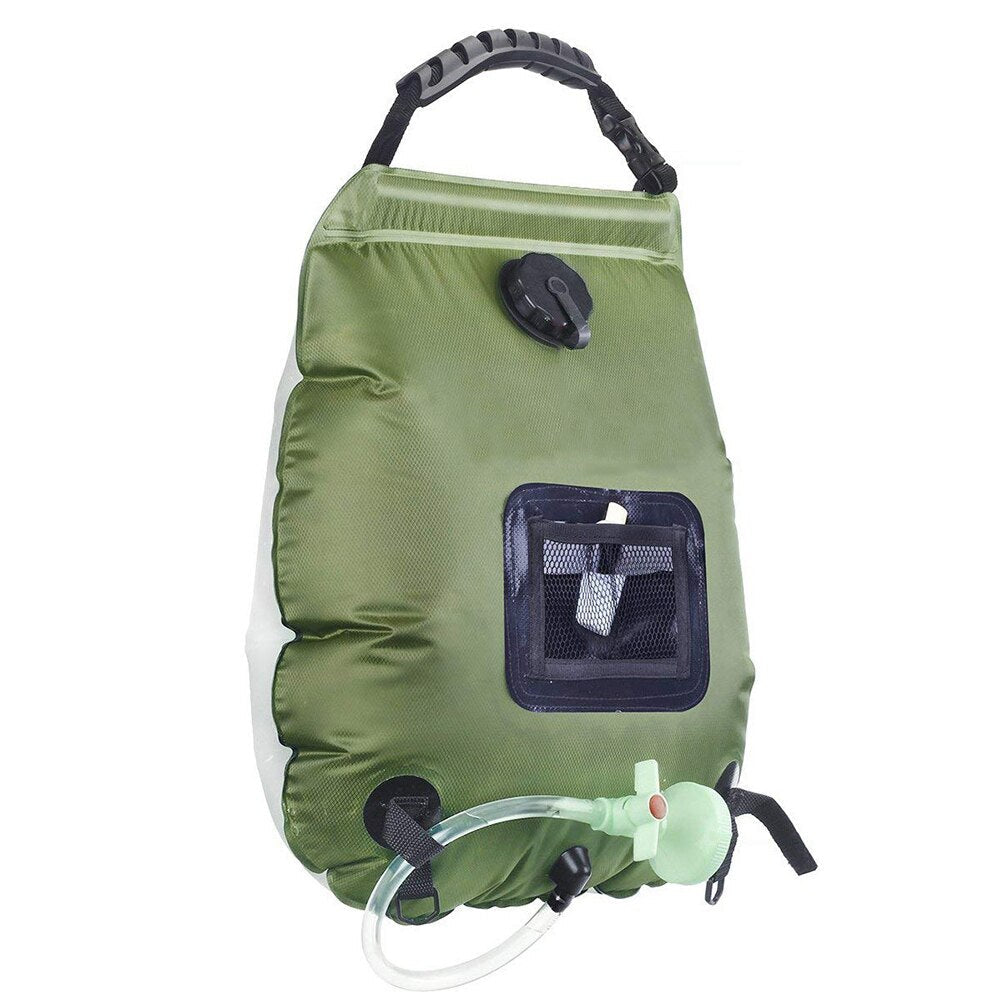 Portable Shower - 20L Summer Campers Sun Absorb Portable Shower Bag