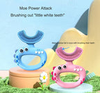 Children's U-Shaped Silicone Toddler Toothbrush