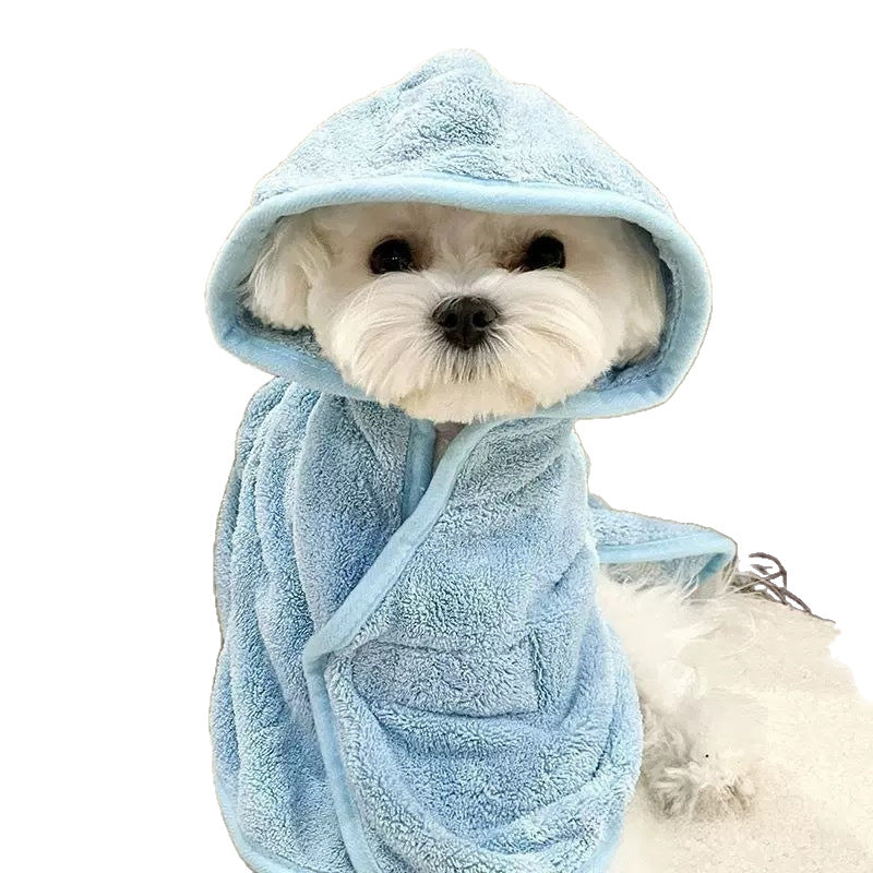 Dog Bathing & Drying Bathrobes