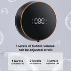 Touchless USB Liquid/Foam Wall-mounted Soap/Sanitizer Dispenser