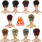 American Up-Do Wig with Bangs -Multiple Colors