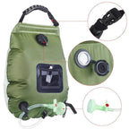Portable Shower - 20L Summer Campers Sun Absorb Portable Shower Bag